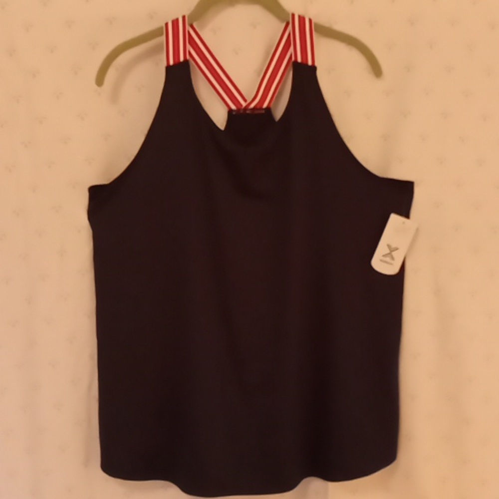 Xersion Everair  Navy Blue Tank Top  L